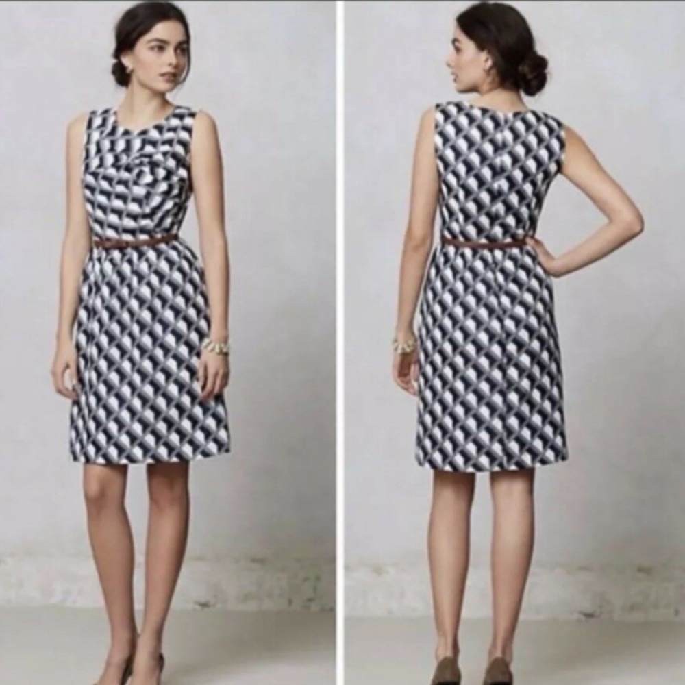 Anthropologie - Karen Walker Geometric Dress